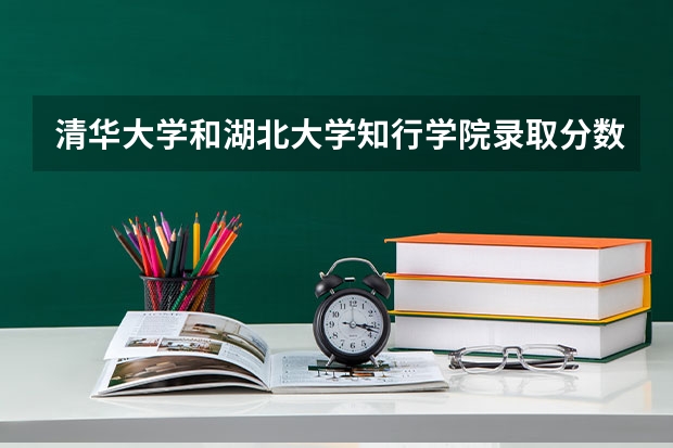清华大学和湖北大学知行学院录取分数对比