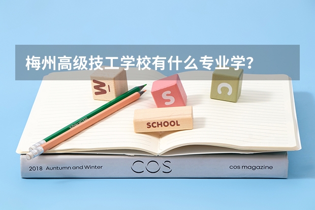 梅州高级技工学校有什么专业学?