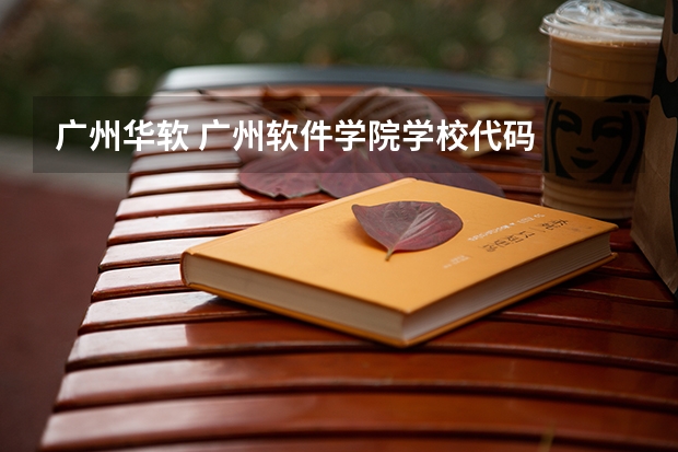 广州华软 广州软件学院学校代码