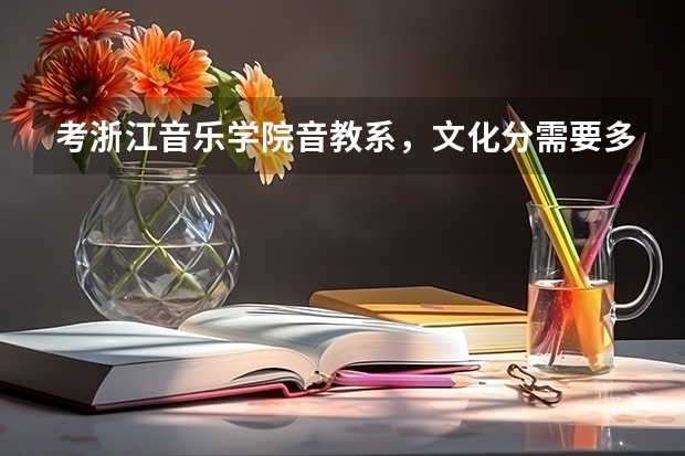 考浙江音乐学院音教系,文化分需要多少?