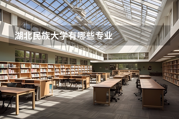 湖北民族大学有哪些专业