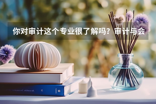 你对审计这个专业很了解吗?审计与会计 这个专业和会计,对于大专理科生来说,哪个比较好?