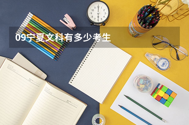 09宁夏文科有多少考生