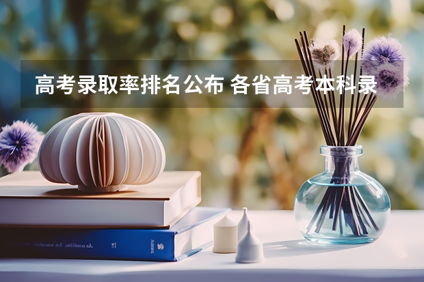 高考录取率排名公布 各省高考本科录取率