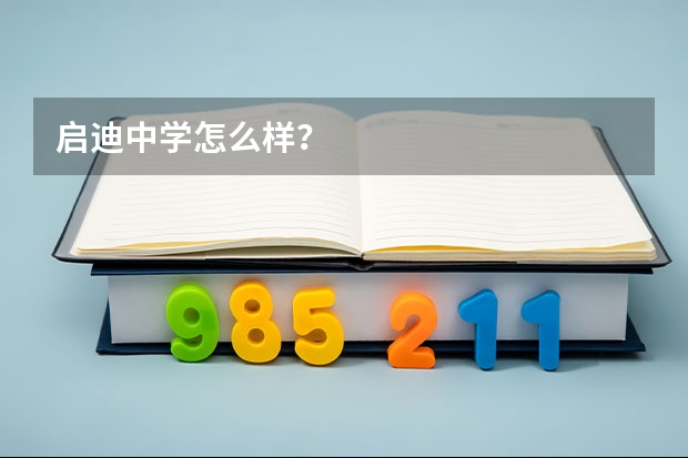 启迪中学怎么样？