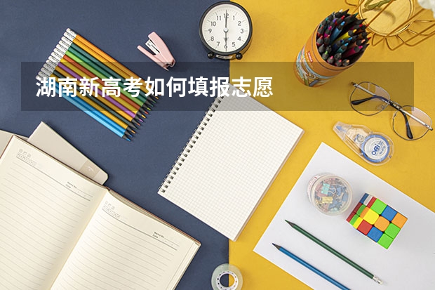 湖南新高考如何填报志愿