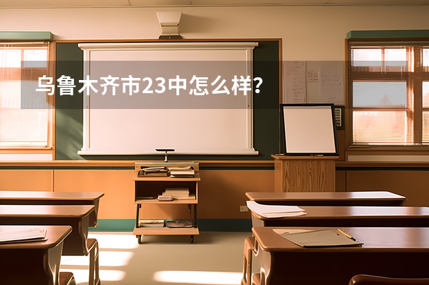 乌鲁木齐市23中怎么样?