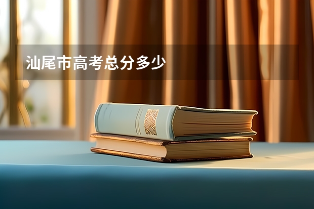 汕尾市高考总分多少