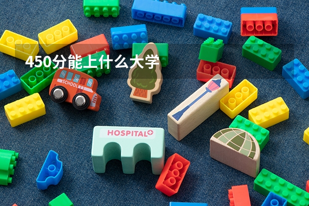 450分能上什么大学
