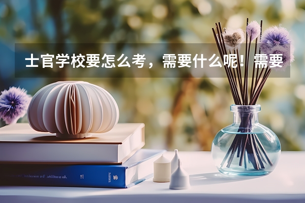 士官学校要怎么考,需要什么呢!需要什么条件
