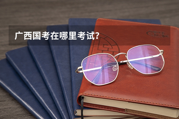 广西国考在哪里考试？