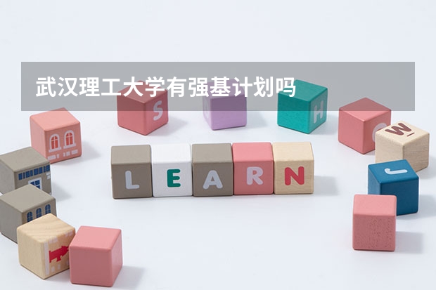 武汉理工大学有强基计划吗