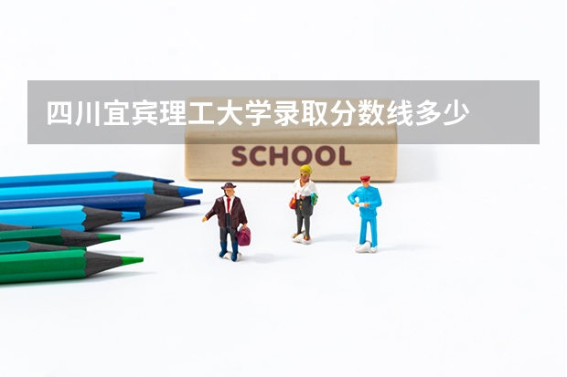 四川宜宾理工大学录取分数线多少