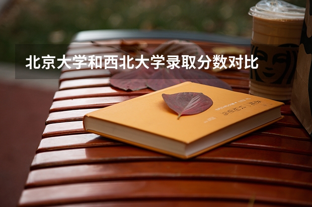 北京大学和西北大学录取分数对比