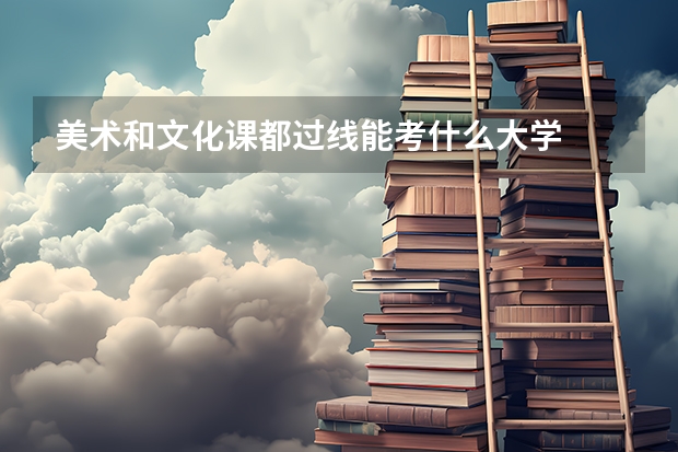 美术和文化课都过线能考什么大学