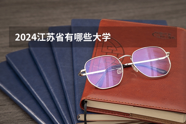 2024江苏省有哪些大学