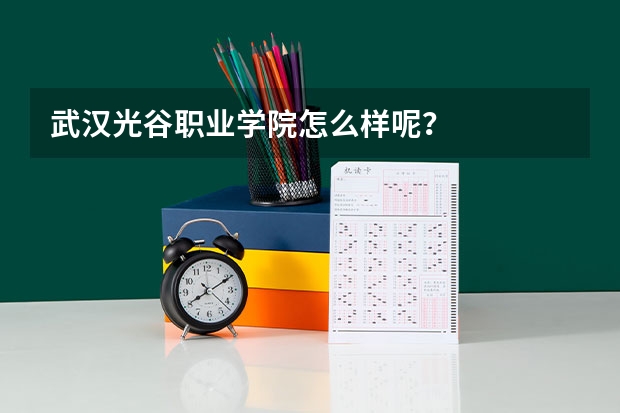武汉光谷职业学院怎么样呢?