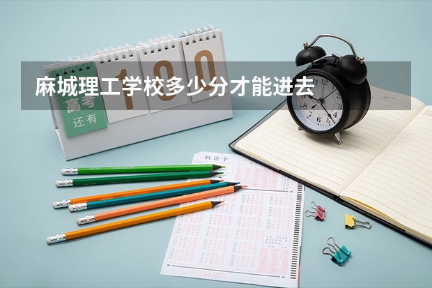 麻城理工学校多少分才能进去