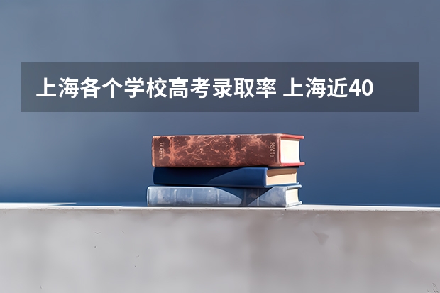 上海各个学校高考录取率 上海近40所高中高考录取情况汇总!