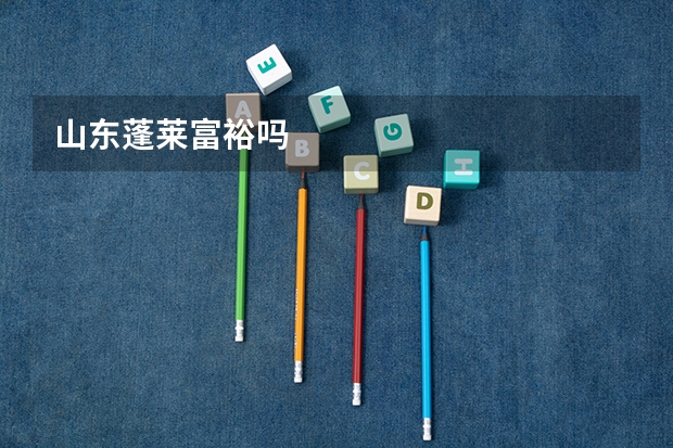 山东蓬莱富裕吗