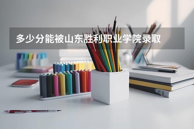 多少分能被山东胜利职业学院录取