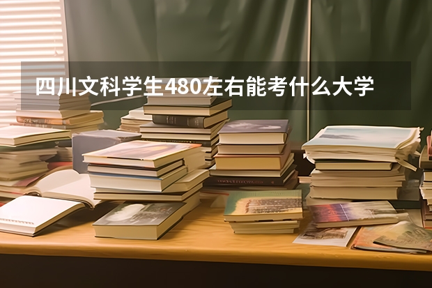 四川文科学生480左右能考什么大学