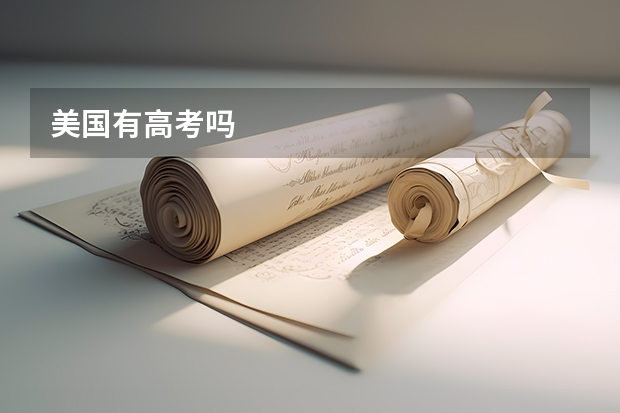 美国有高考吗