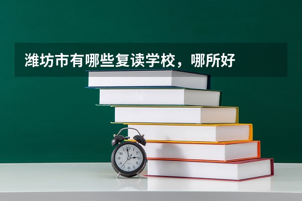 潍坊市有哪些复读学校，哪所好