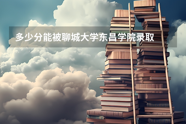多少分能被聊城大学东昌学院录取