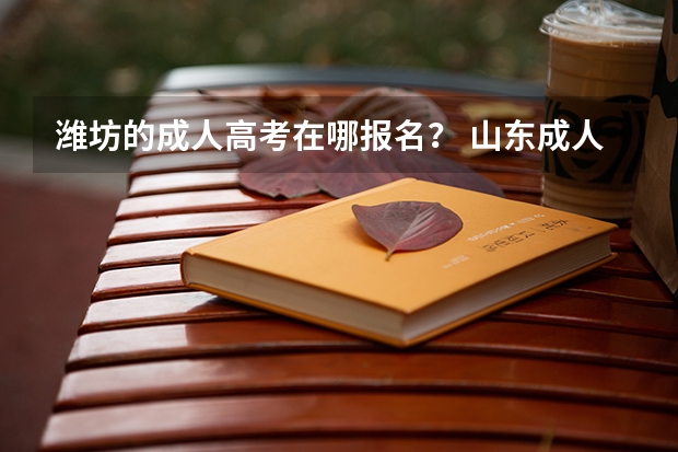 潍坊的成人高考在哪报名? 山东成人高考报名具体有哪几个步骤?