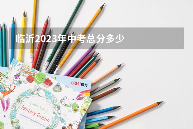 临沂2023年中考总分多少