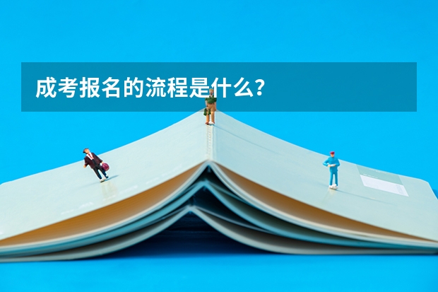 成考报名的流程是什么？
