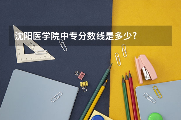 沈阳医学院中专分数线是多少?