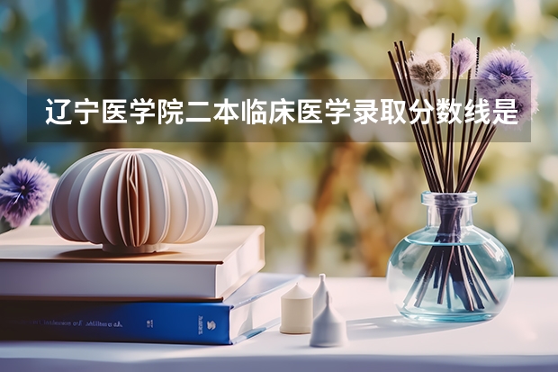 辽宁医学院二本临床医学录取分数线是多少？估计一个？在家心里发慌，谢了！