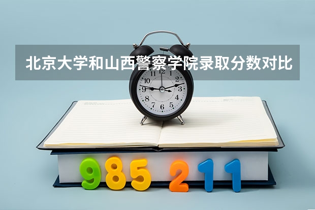 北京大学和山西警察学院录取分数对比