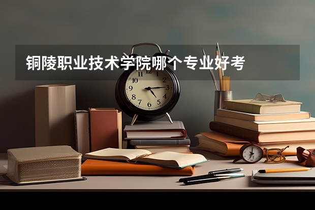 铜陵职业技术学院哪个专业好考