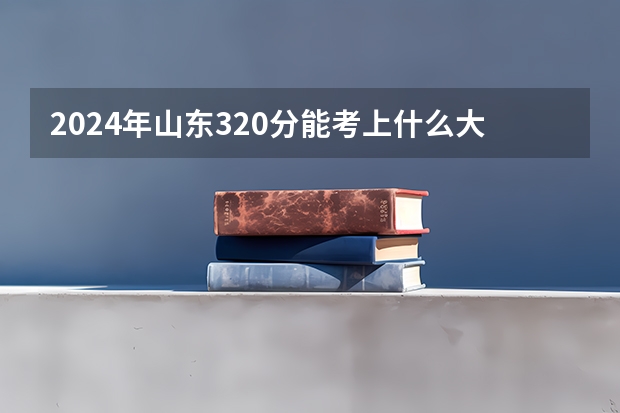 2024年山东320分能考上什么大学?