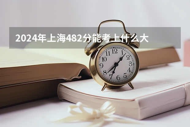 2024年上海482分能考上什么大学?