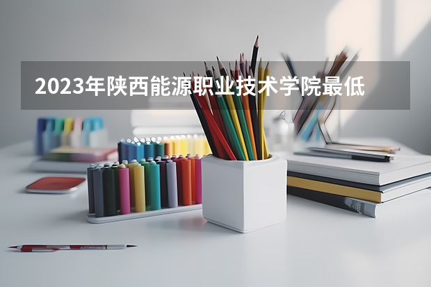 2023年陕西能源职业技术学院最低录取分数 陕西往年录取分数是多少