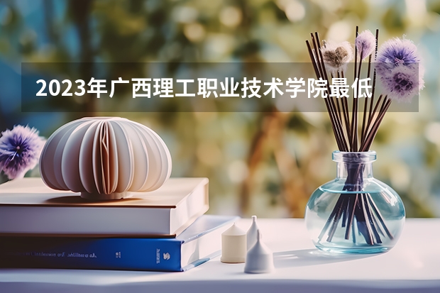 2023年广西理工职业技术学院最低录取分数 广西往年录取分数是多少