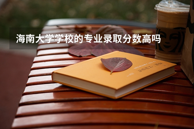 海南大学学校的专业录取分数高吗