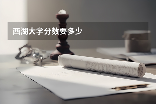 西湖大学分数要多少