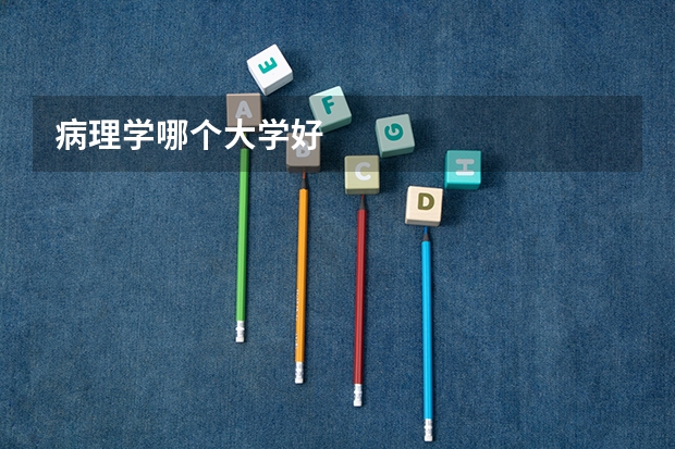 病理学哪个大学好