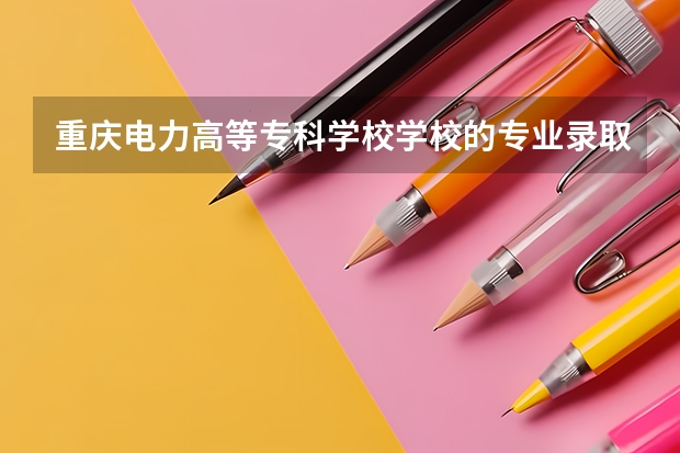 重庆电力高等专科学校学校的专业录取分数高吗